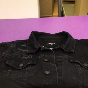 Forever 21 black jacket small
